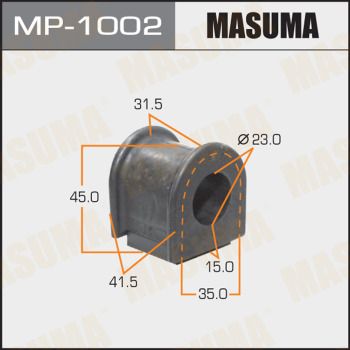 Втулка стабилизатора переднего Masuma MP1002