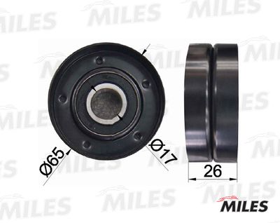 Ролик ремня приводного Miles AG03047
