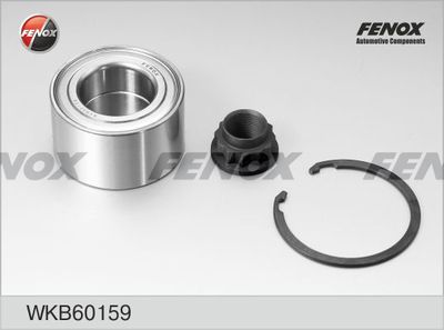 Подшипник ступицы колеса комплект FENOX WKB60159