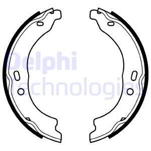 Колодки тормозные барабанные DELPHI LS1978