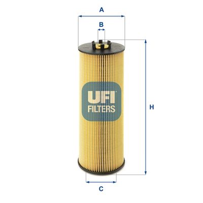 Фильтр масляный UFI 2501900