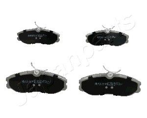 Колодки тормозные дисковые JAPANPARTS PA017AF