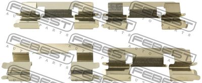 Комплект монтажный тормозных колодок FEBEST 0103CDE120F