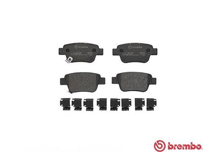 Колодки тормозные дисковые задние BREMBO P83047