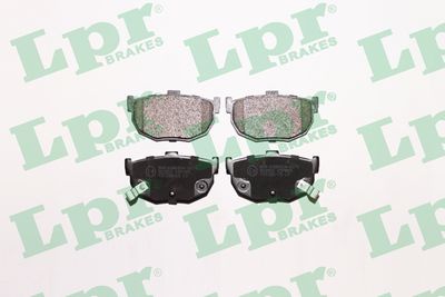 Колодки тормозные задние LPR 05P089
