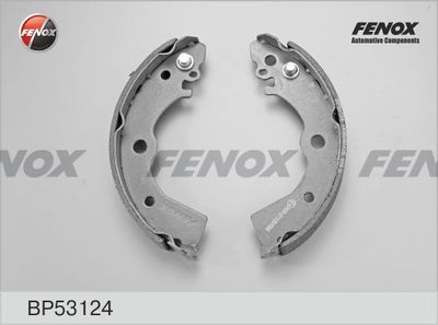Колодки тормозные барабанные FENOX BP53124