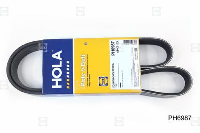 Ремень поликлиновой HOLA PH6987