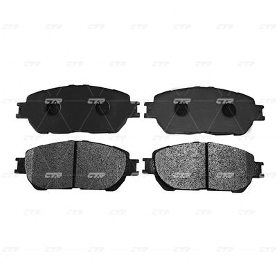 Колодки тормозные дисковые передние CTR GK1034