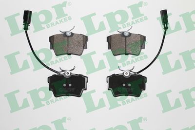 Колодки тормозные дисковые LPR 05P786