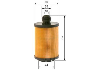 Фильтр масляный BOSCH F026407258