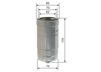 Фильтр топливный BOSCH 1457434310