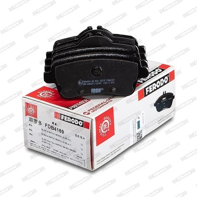 Колодки тормозные дисковые FERODO FDB4169