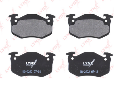 Колодки тормозные задние LYNXauto BD2222