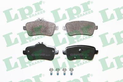 Колодки тормозные задние LPR 05P1817