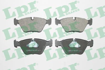 Колодки тормозные дисковые LPR 05P296