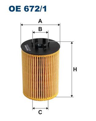 Фильтр масляный FILTRON OE6721