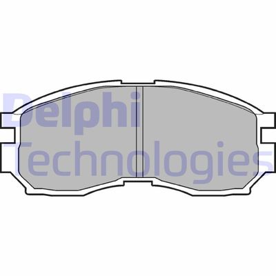 Колодки тормозные передние с датчиком LEX 21647