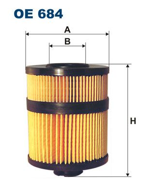 Фильтр масляный FILTRON OE684