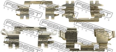 Комплект монтажный дисковых колодок FEBEST 0303EUFKIT