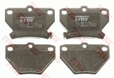 Комплект колодок для дискового тормоза TRW GDB3243