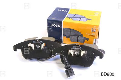 Колодки тормозные дисковые HOLA BD880