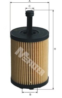Фильтр масляный M-Filter TE621