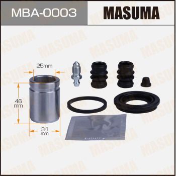 Ремкомплект тормозного суппорта заднего Masuma MBA0003