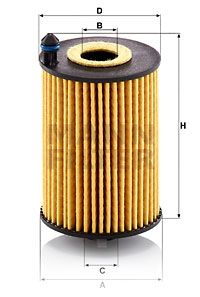 Фильтр масляный MANN-FILTER HU7046Z