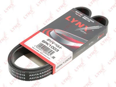 Ремень поликлиновой LYNXauto 6PK1003