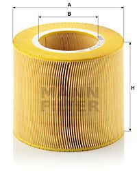 Фильтр воздушный MANN-FILTER C18143