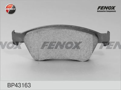 Колодки тормозные передние FENOX BP43163
