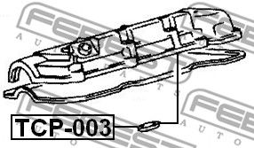 Кольцо уплотнительное свечного колодца FEBEST TCP003
