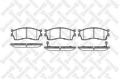 Колодки тормозные дисковые передние STELLOX 426032SX