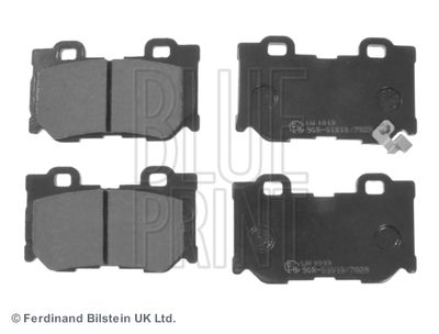 Колодки тормозные задние SB NAGAMOCHI BP50396
