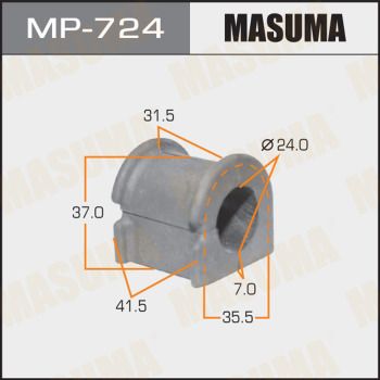 Втулка стабилизатора переднего Masuma MP724