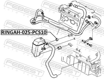 Кольцо уплотнительное VOLVO 30713120