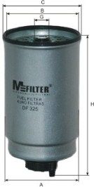 Фильтр топливный M-Filter DF325