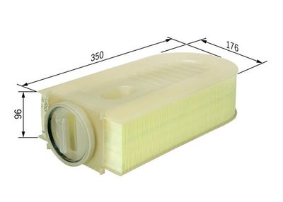 Фильтр воздушный BOSCH F026400133
