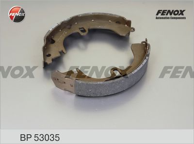 Колодки тормозные барабанные FENOX BP53035