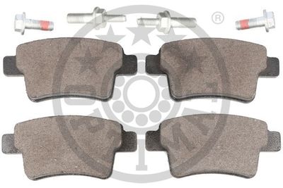 Колодки тормозные дисковые комплект OPTIMAL BP12343