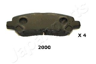 Колодки тормозные задние JAPANPARTS PP2000AF