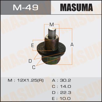 Болт маслосливной Masuma M49