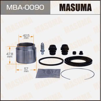 Ремкомплект тормозного суппорта Masuma MBA0090