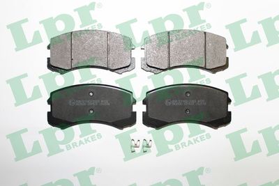 Колодки тормозные передние LPR 05P826