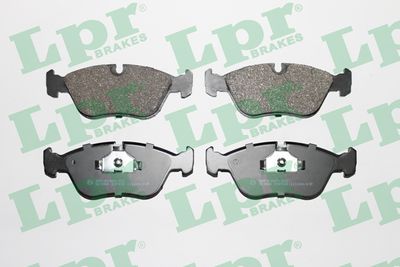 Колодки тормозные дисковые LPR 05P436