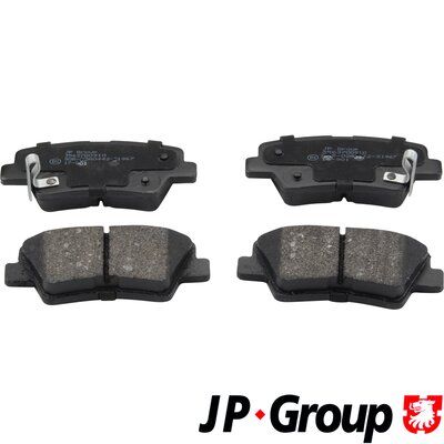 Колодки тормозные задние JP Group 3563700910