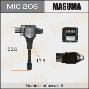 Катушка зажигания Masuma MIC206