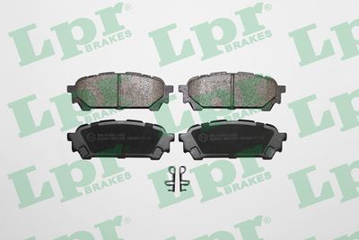 Колодки тормозные дисковые LPR 05P1335