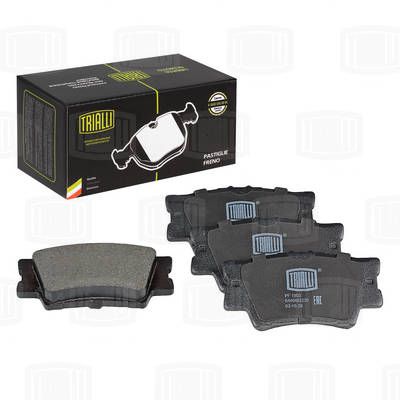 Колодки тормозные дисковые задние TRIALLI PF1903