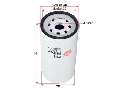 Фильтр масляный SAKURA C8504